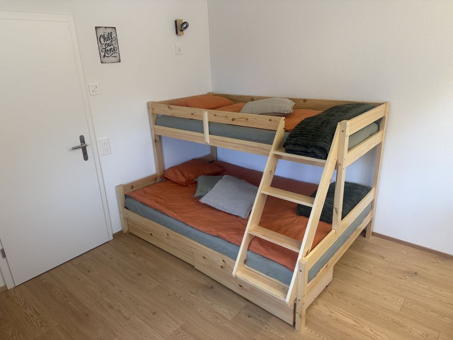 Camera con letto a castello