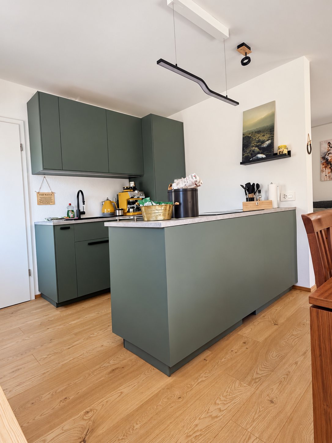 Cucina attrezzata con isola